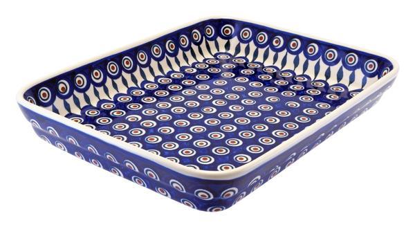 9"x11" Rectangular Baker (Peacock)