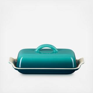 Heritage Stoneware Butter Dish