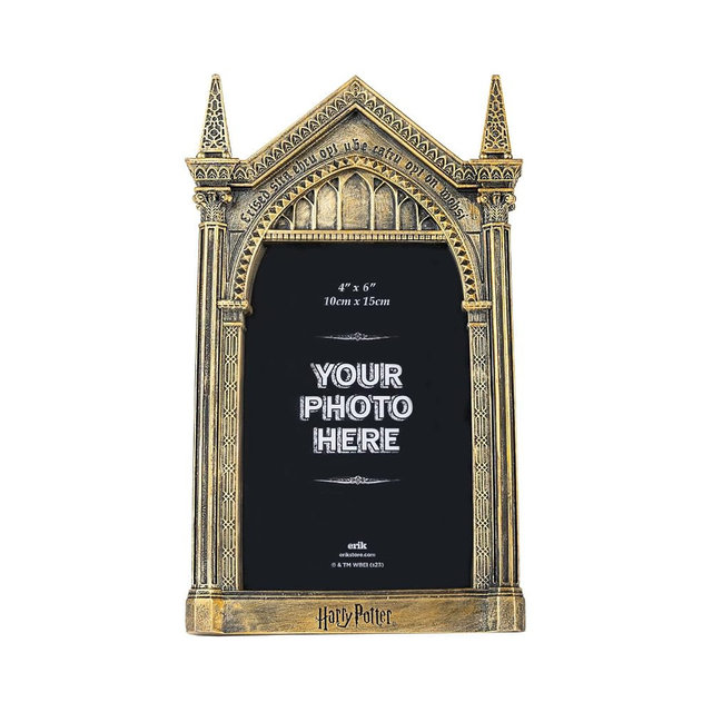 Grupo Erik Harry Potter The Mirror Of Erised 3D Photo Frame | 4 x 6 inches - 10 x 15 cm | 6 x 4 Picture Frame | Harry Potter Gifts | Friends Photo Frame