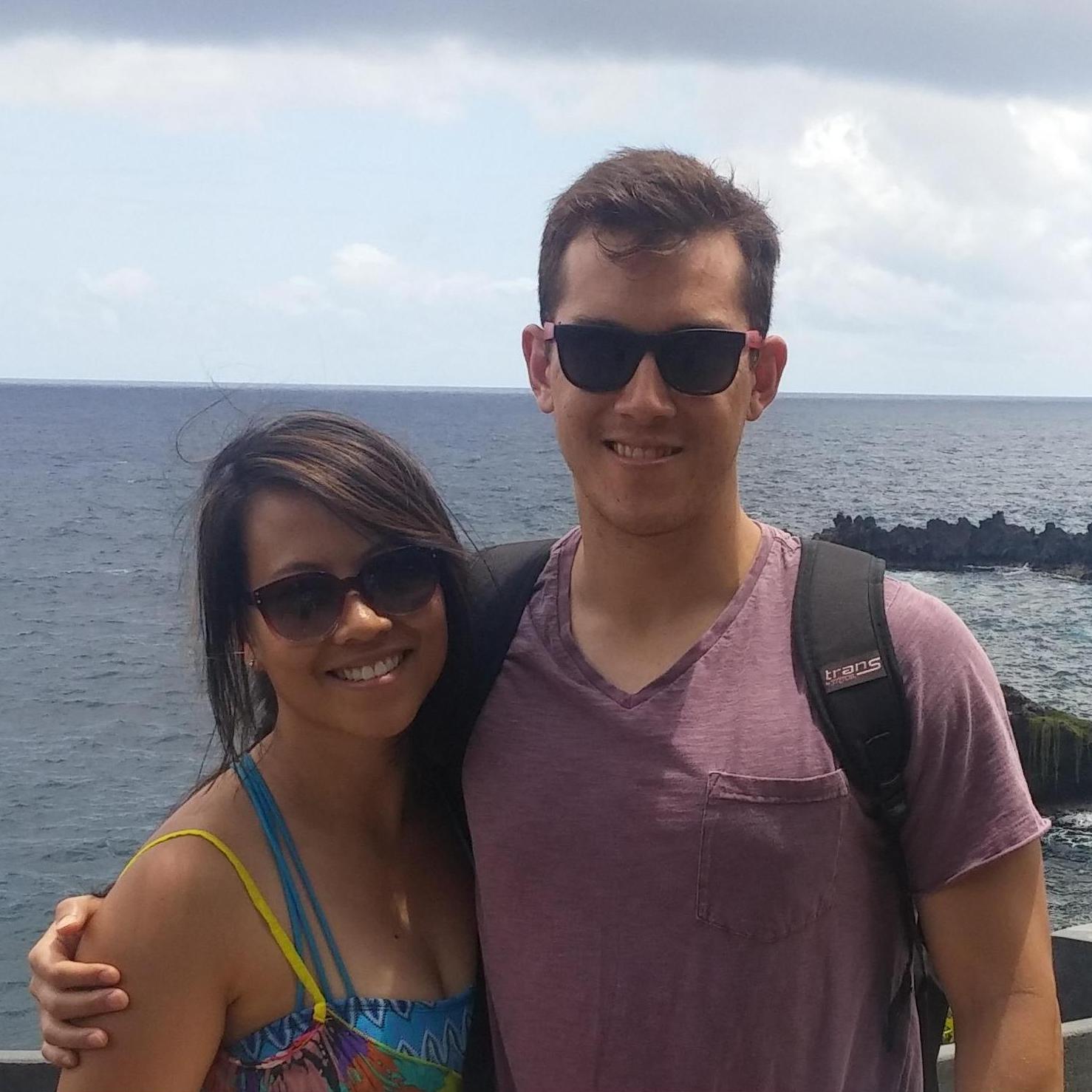 Rainy Sunny day at the Black Sand beach - Summer 17'