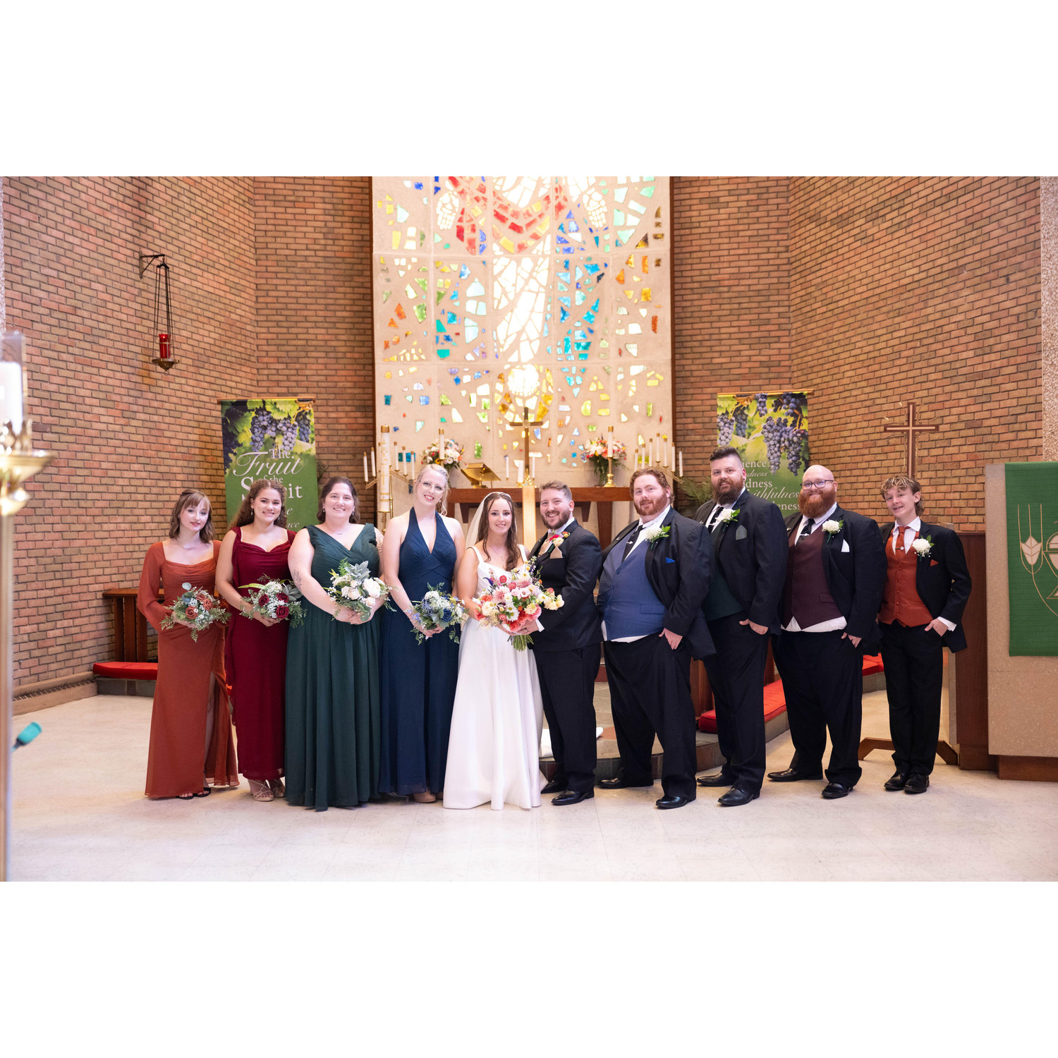 The Whole Bridal Party