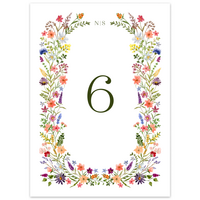 Table Number