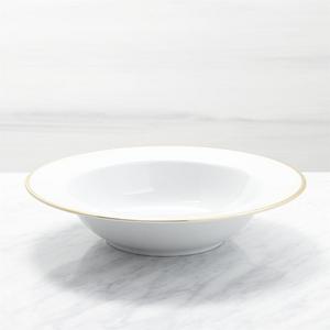 Maison Gold Rim Serving Bowl