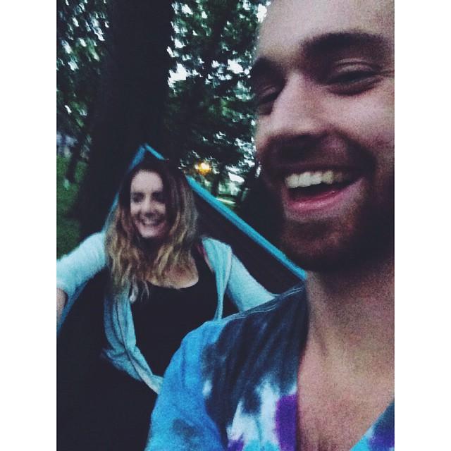 Our first photo together!