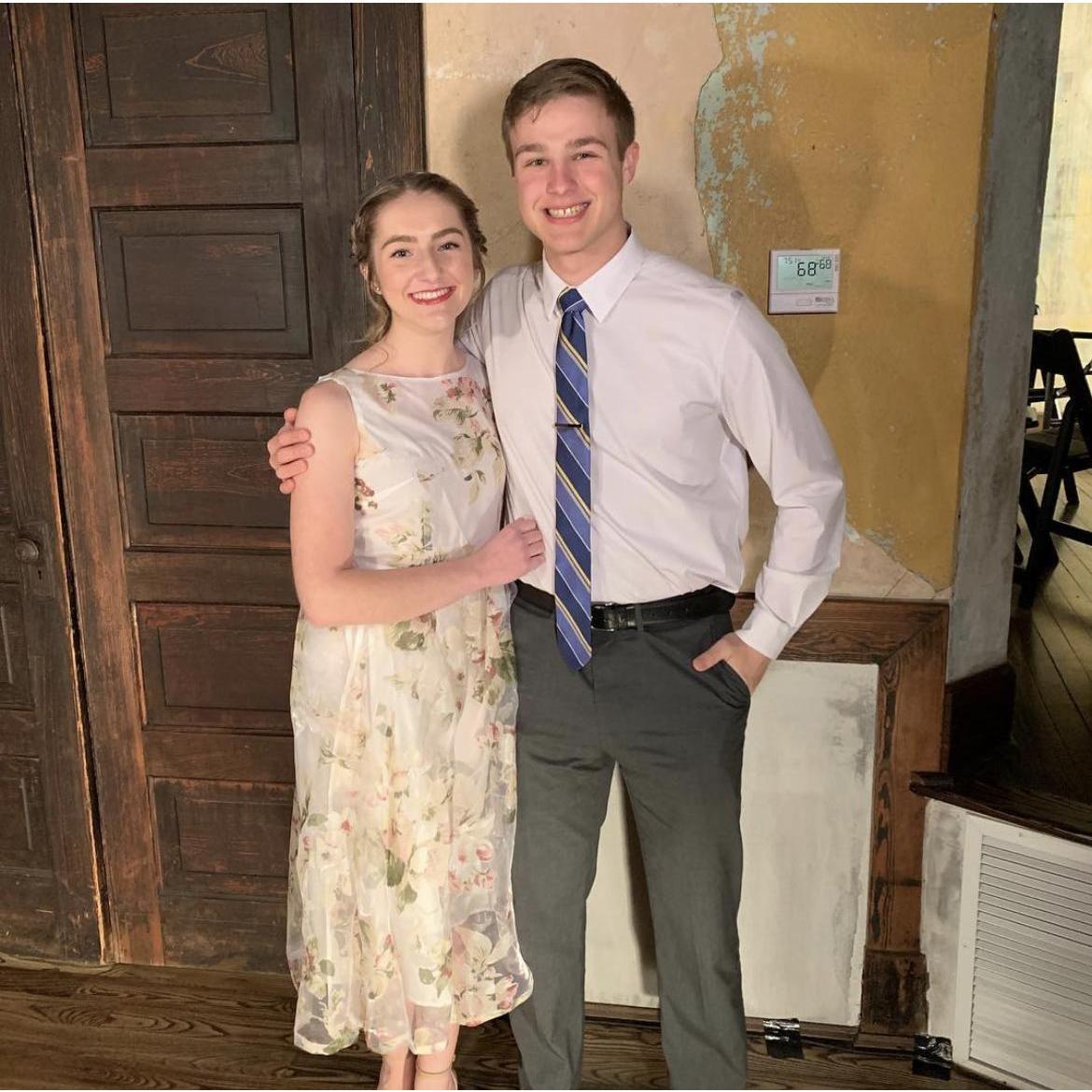 Our first date!  Cru Formal - March 2nd, 2019