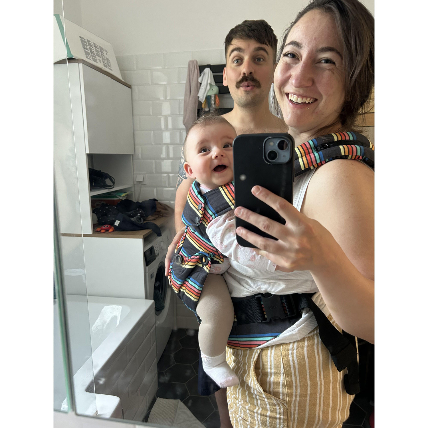 Family mirror selfies :)