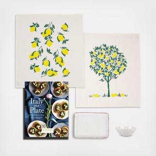 Italy on a Plate 5-Piece Collector Gift Set