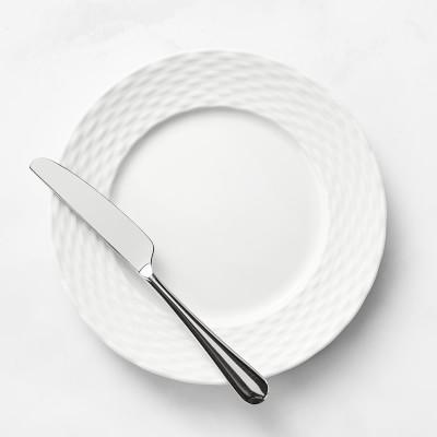 Williams Sonoma Pillivuyt Basketweave Porcelain Bread & Butter Plate (Set of 4)