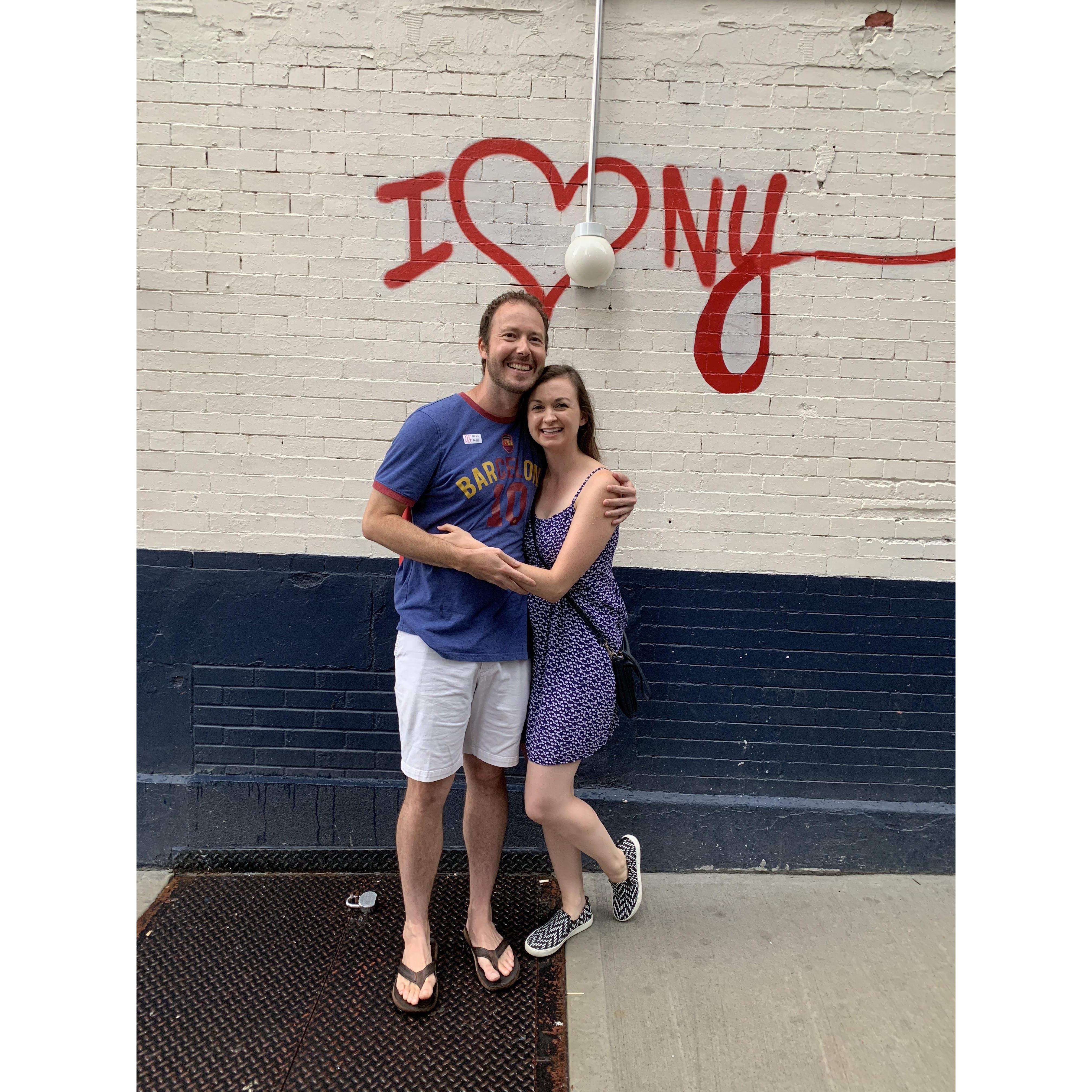 Classic tourist shot in NY.