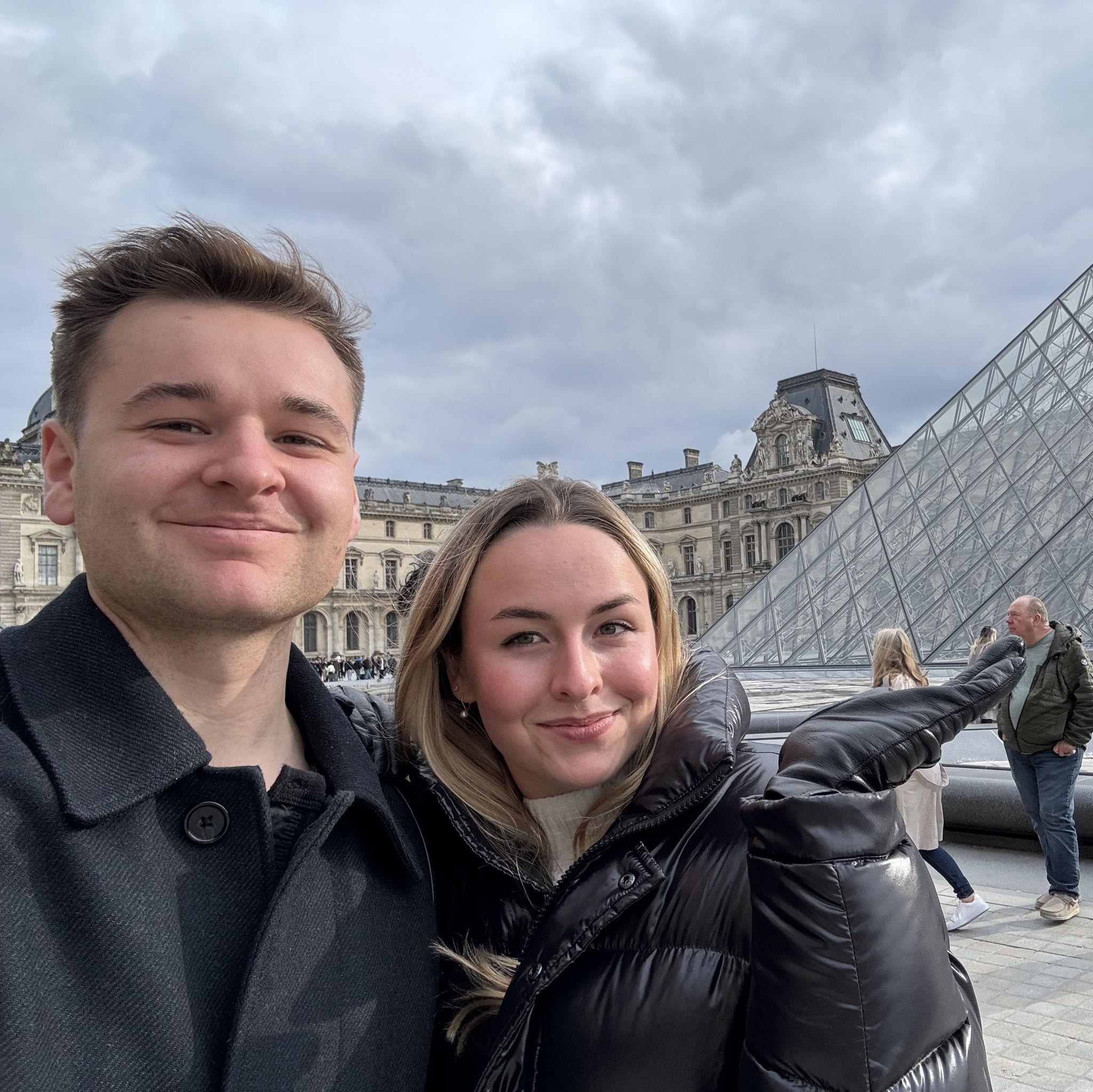 Mar 2024: We went on a one-week trip to Paris. Our first international trip together