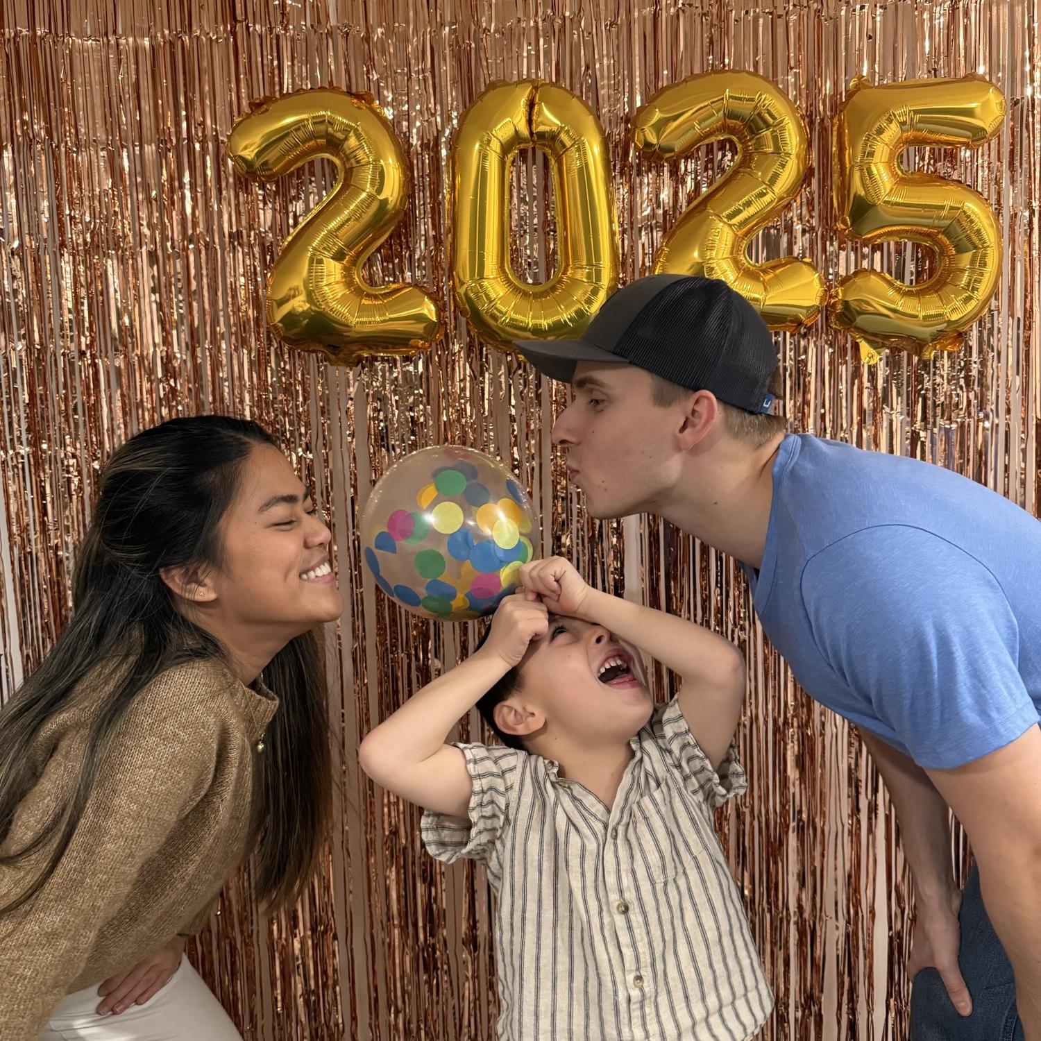 Welcoming 2025 with boo bear