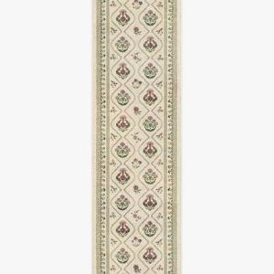 2.5x10' Ruggable Washable Trellis Floral Olivia Rug