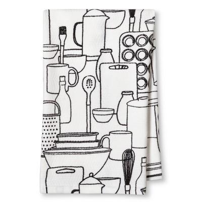 Black Kitchen Towel - Room Essentials™