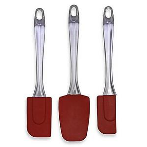 Silicone Spatula 3-Piece Set