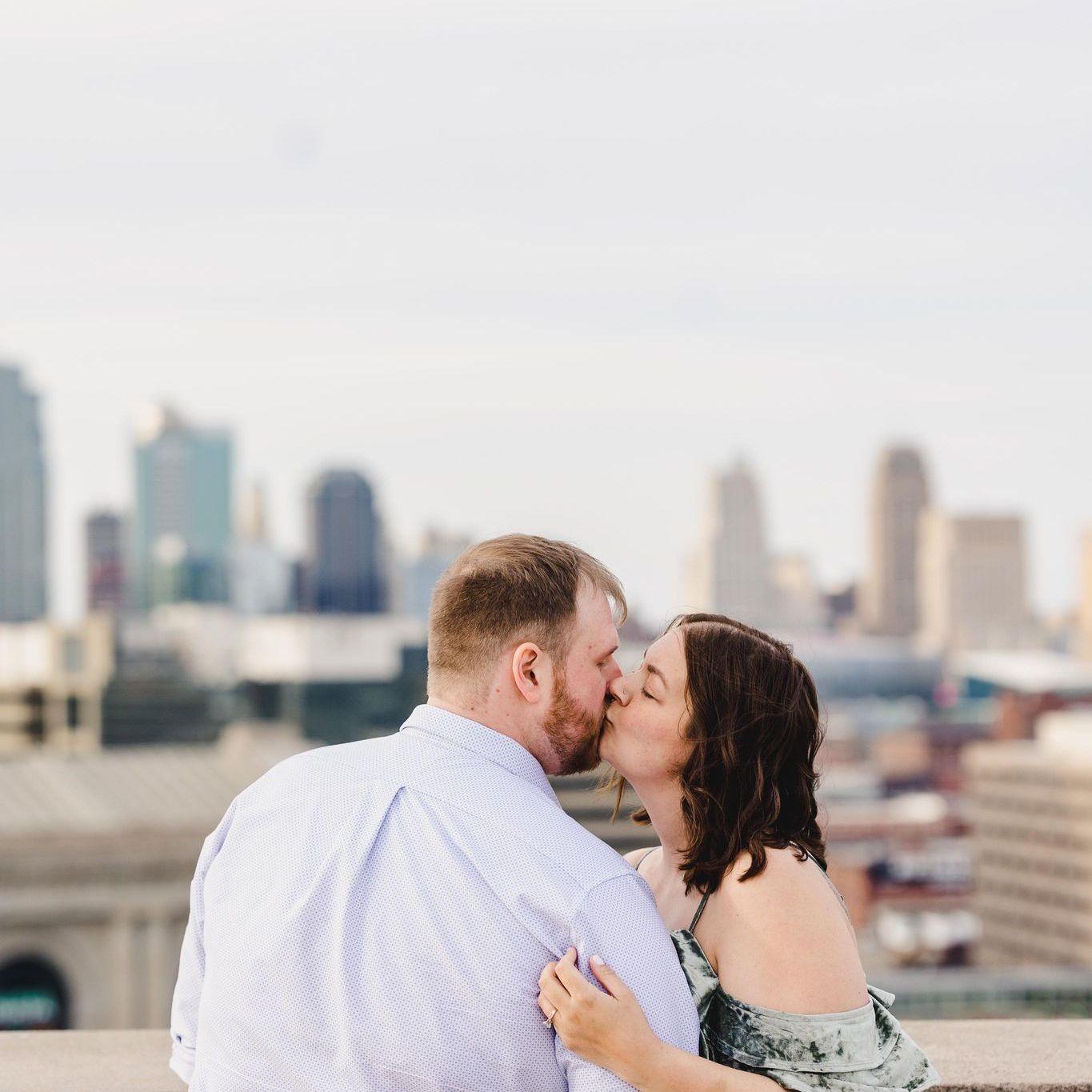 Engagement Session at Liberty Memorial