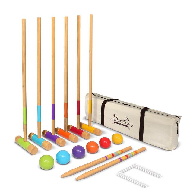 GoSports Six Player Croquet Set