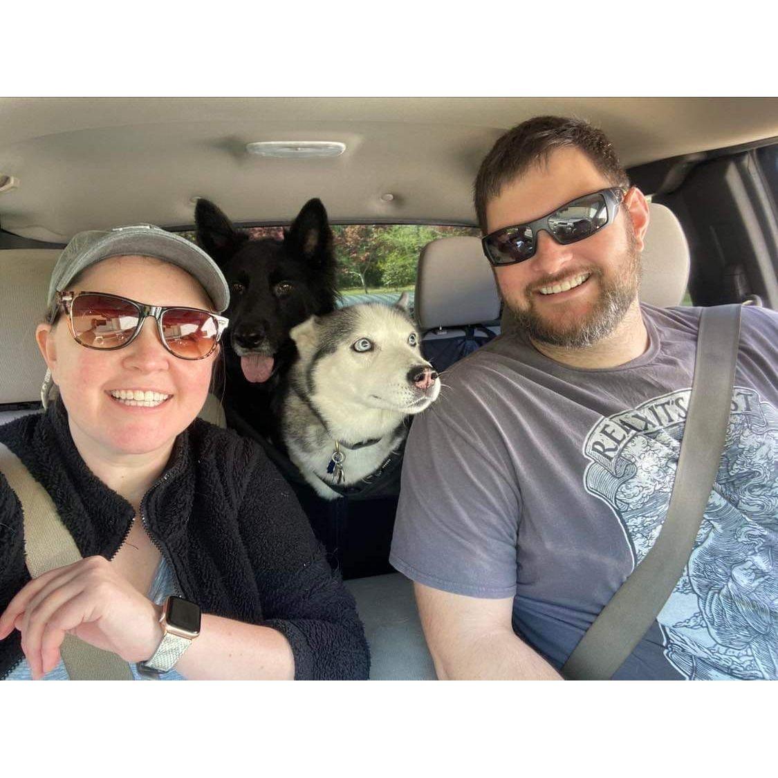 Our first camping trip together.