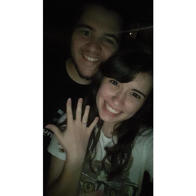 The night he proposed!