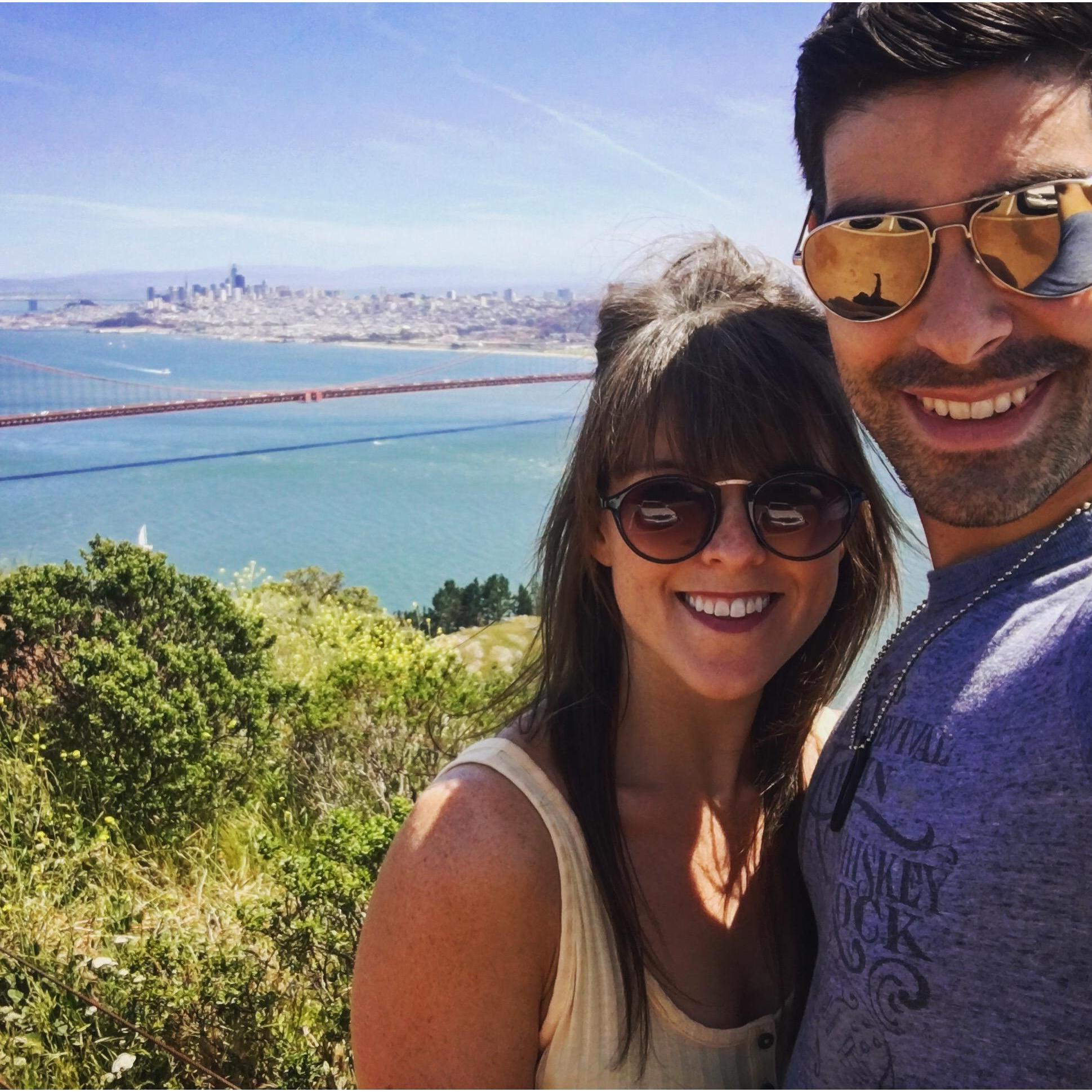 They know how to adventure. Second time to San Fran together- this time was part of a road trip down the California Coast. April 2017.