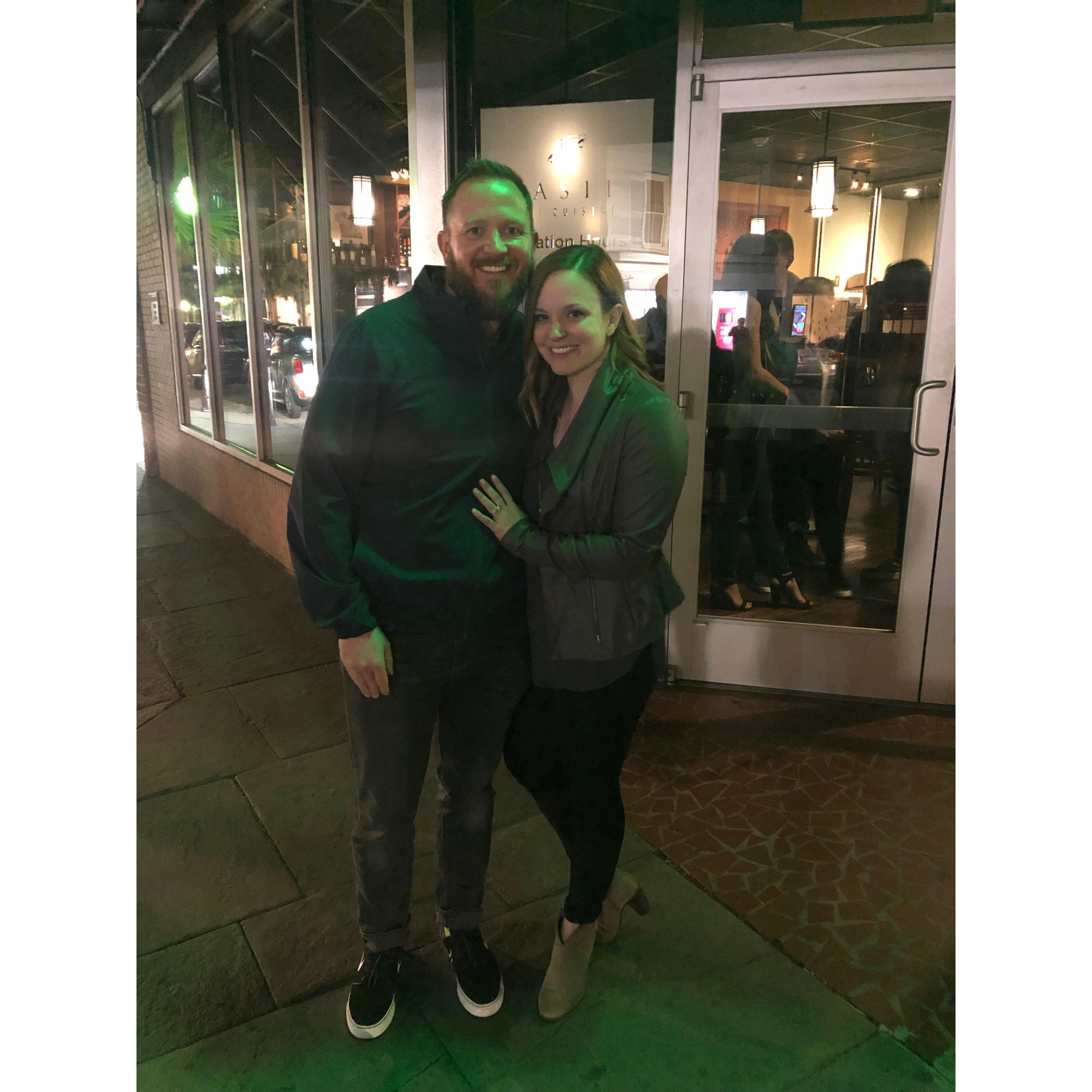 We're engaged!! January 18, 2019