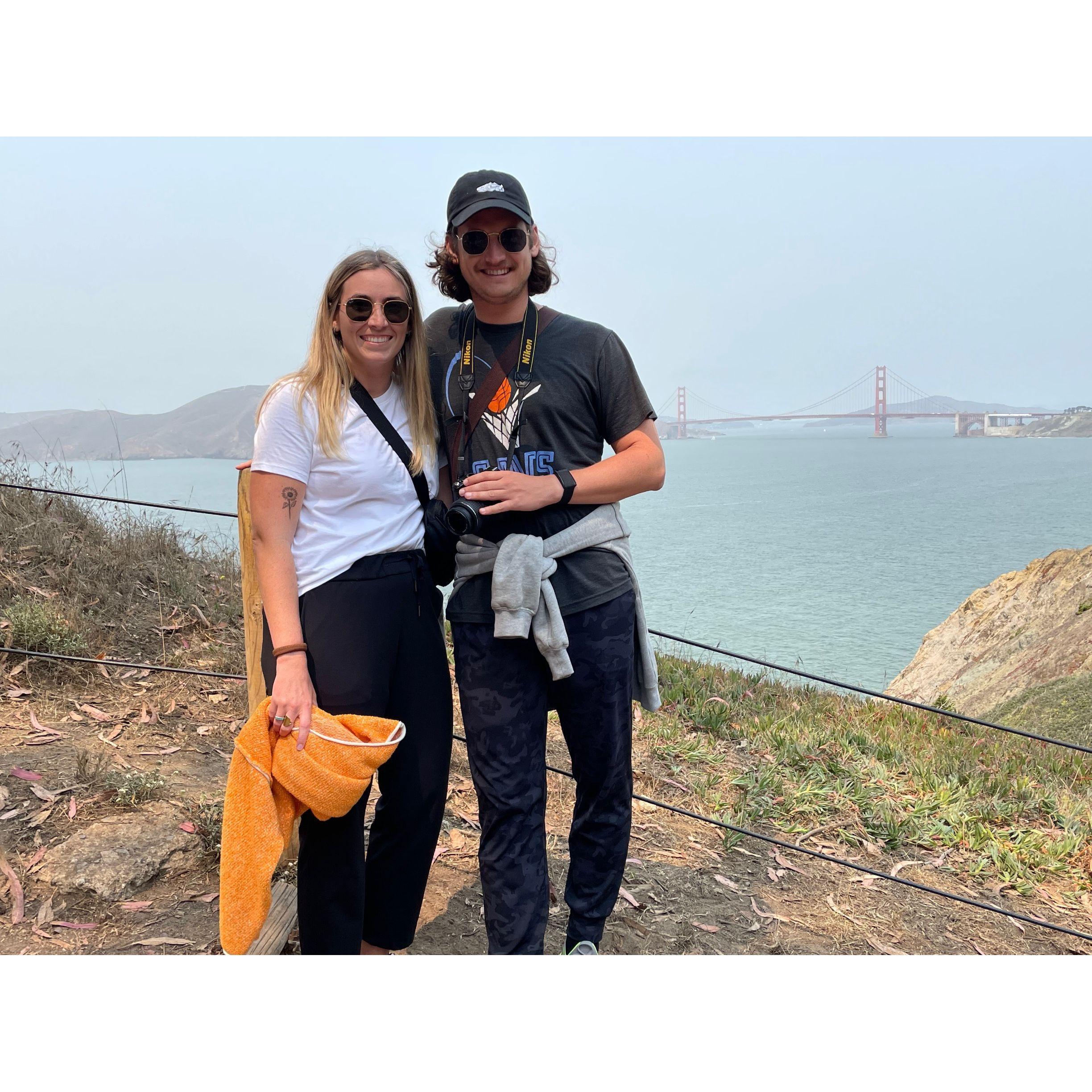 San Francisco, CA - our first trip together!
