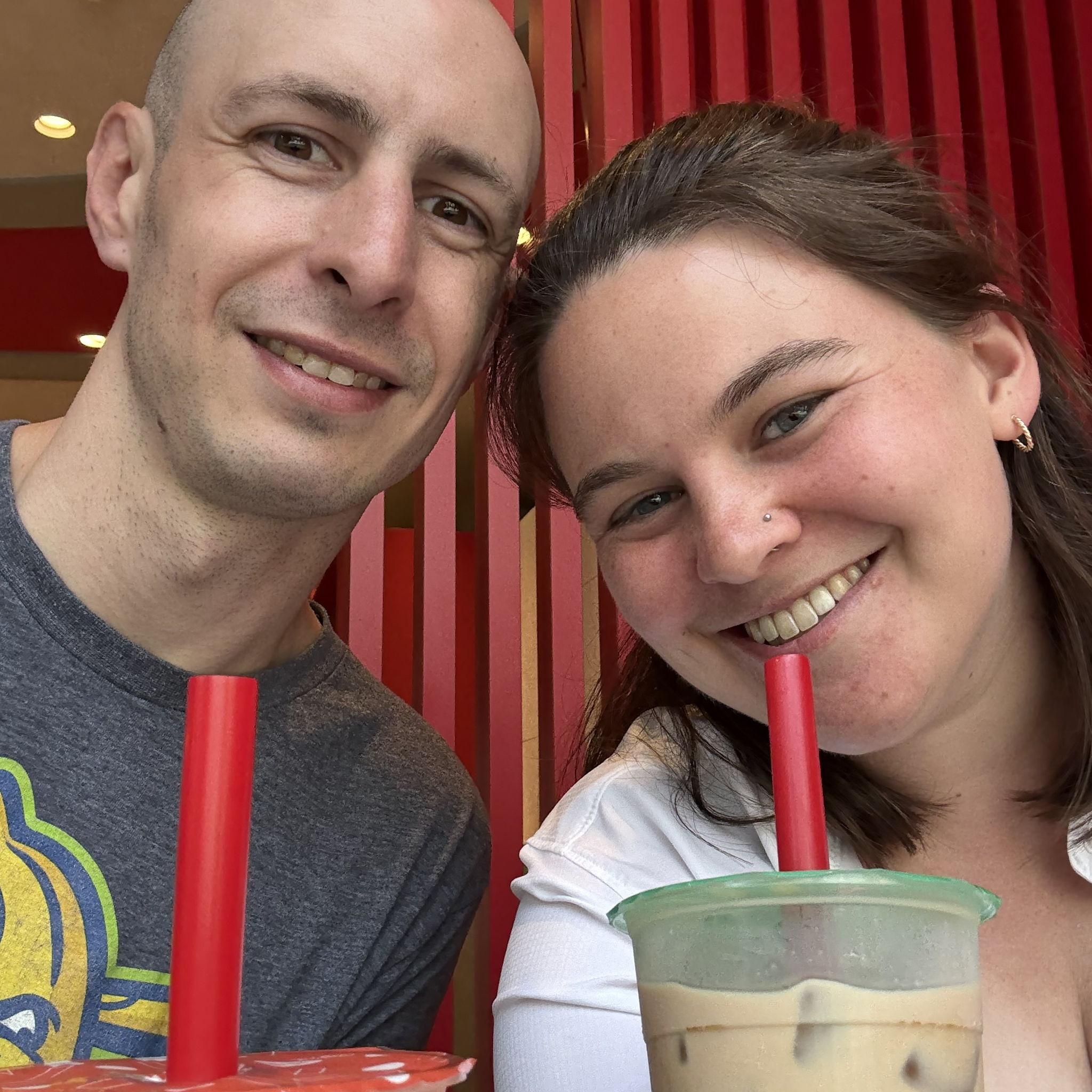 Boba in Japan! One of our favorite treats wherever we are.