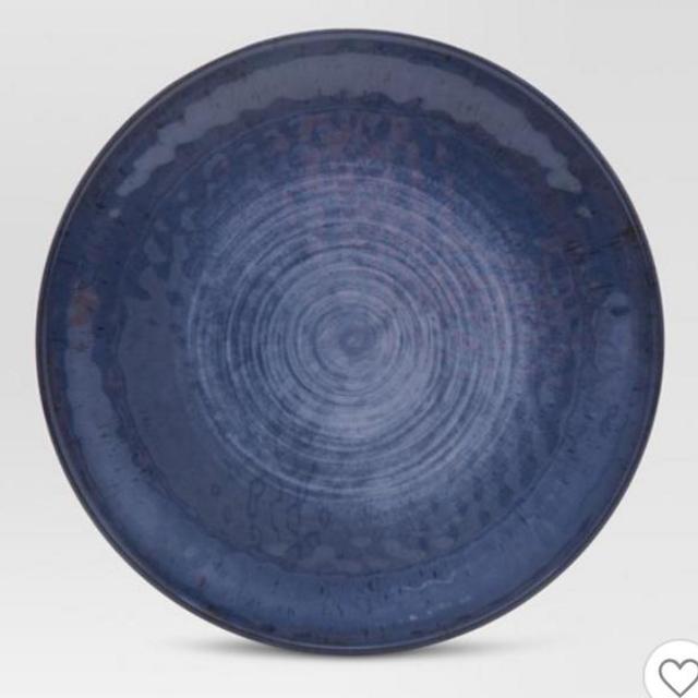 Melamine Dinner Plate//BLUE//