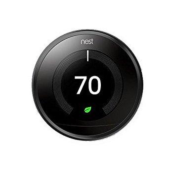 Nest Learning Thermostat 3rd Generation, Stainless Steel, Works with Amazon Alexa
