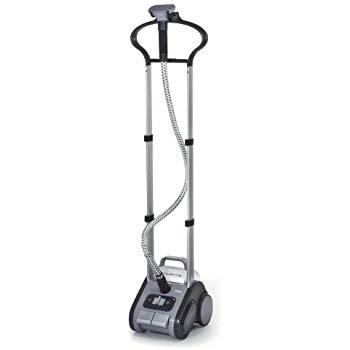 Rowenta IS9100  Precision Valet Commercial Full Size Garment Steamer with Retractable Cord and Variable Steam 1550 Watt, Grey Purple