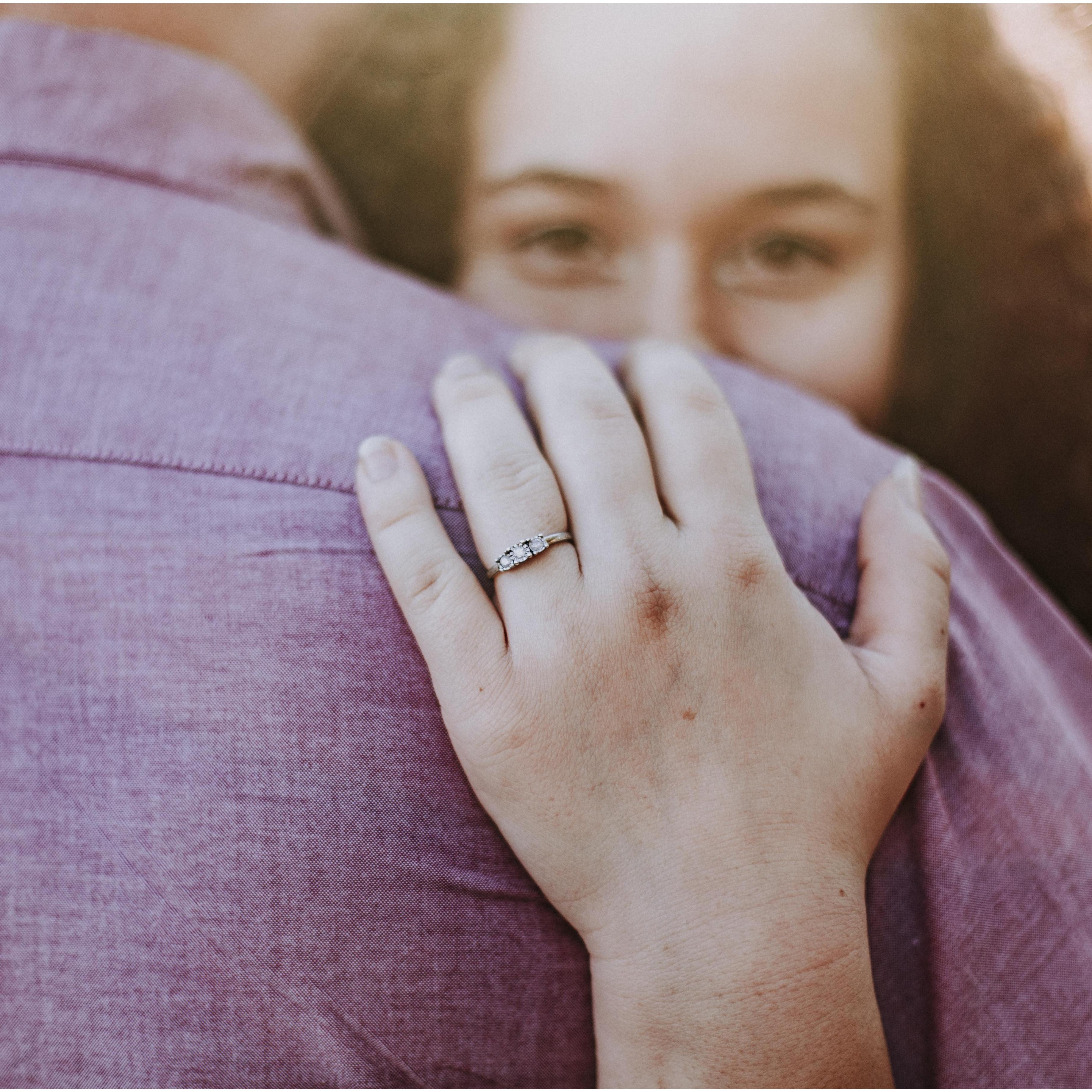 This is one of our engagement pictures, courtesy of HaleyOutLoud Visuals. Taken November 10, 2019.