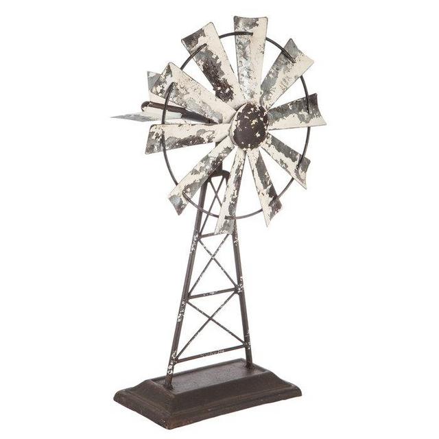 Rustic Metal Windmill