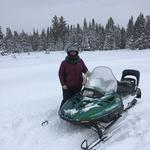 Farmhouse Snowmobiling