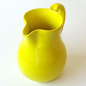 Canary Yellow Tall Pitcher
