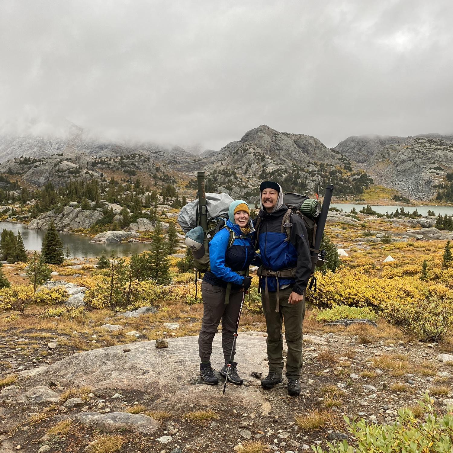 Backpacking in one of our favorite places in Wyoming, 2021