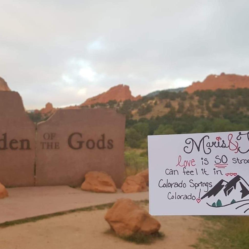 Our love is so strong it reached Colorado Springs, Colorado
