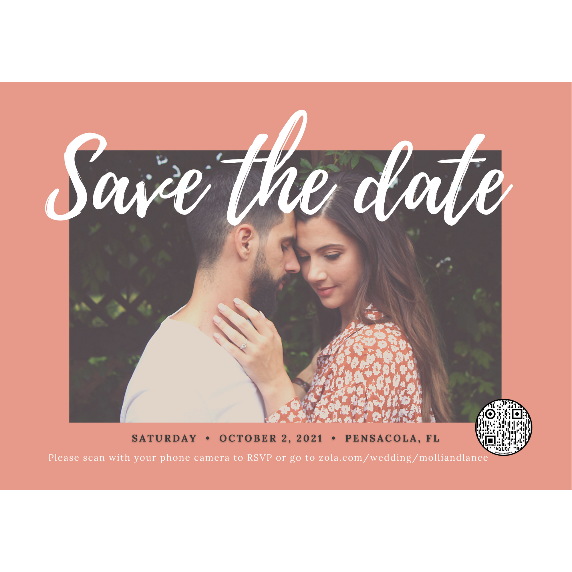 Fun fact: all of the save the date pictures were taken on the same day!