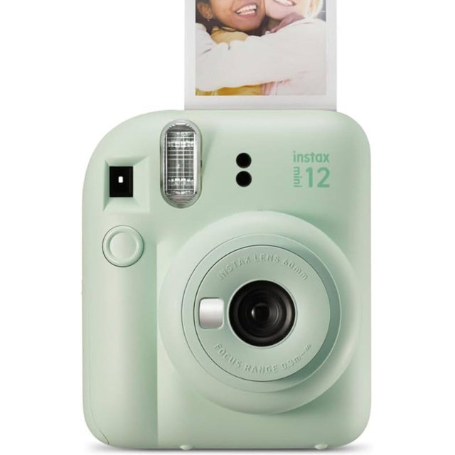 Fujifilm Instax Mini 12 Instant Camera - Mint Green