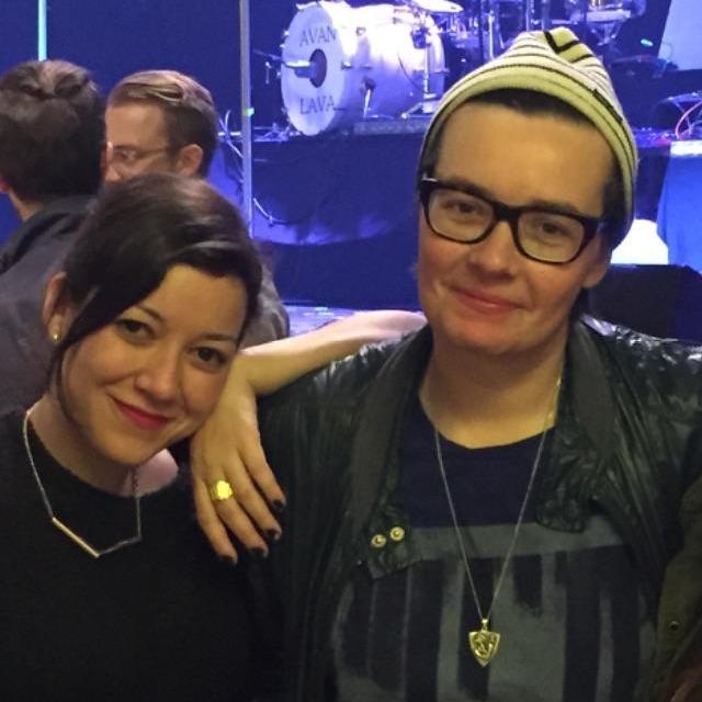 Photo from one of our earliest dates! This is the first photo we ever took together.