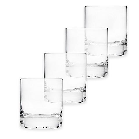 Top Shelf Pure Double Old Fashioned Glasses (Set of 4)