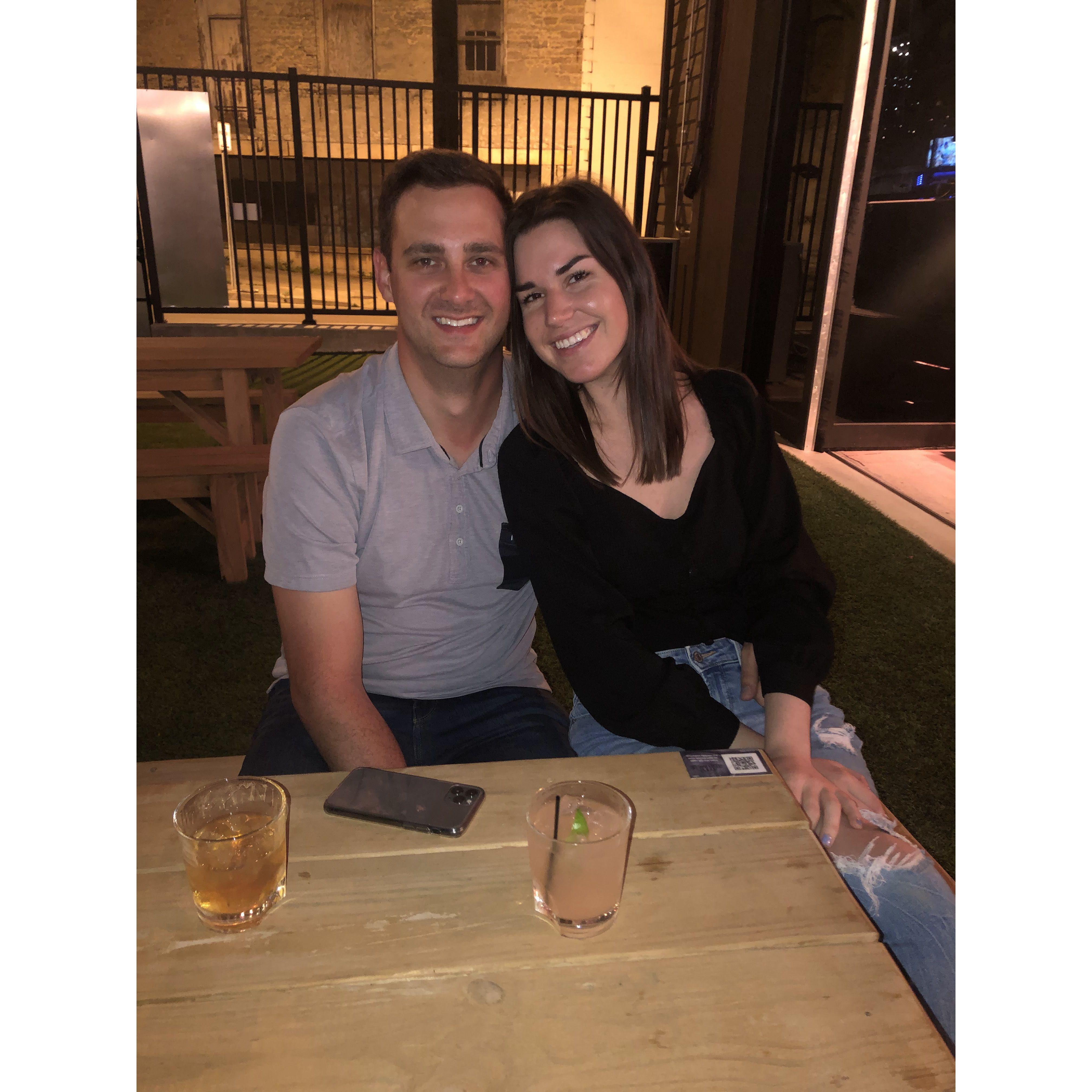 First pic together, April 2022!