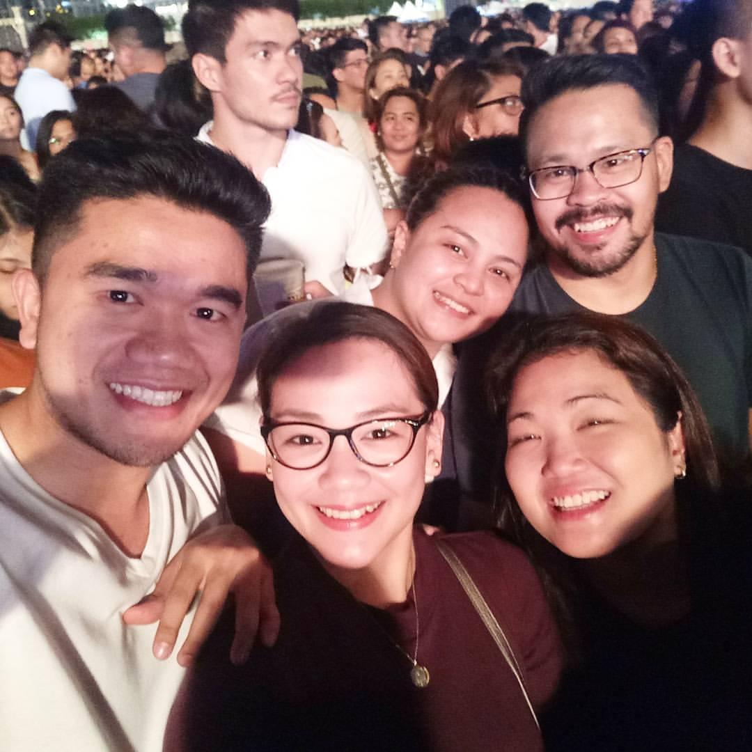 Watched Coldplay, our favorite!