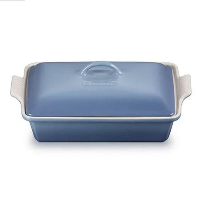 Le Creuset Chambray Heritage Rectangular Casserole