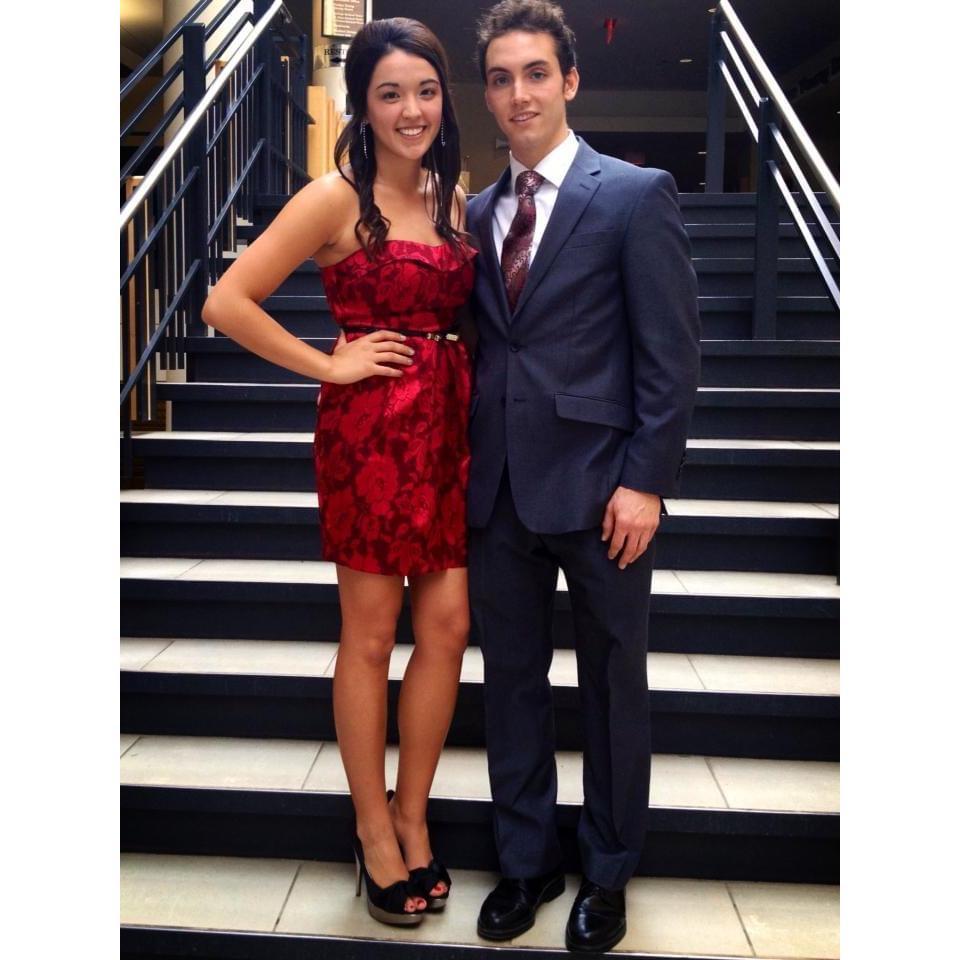 Junior year Gustavus President's Ball (2013)