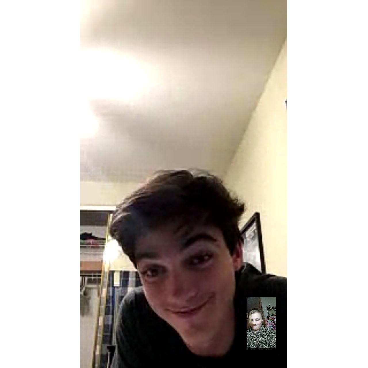 Many video calls sustained our friendship during the five years of distance.