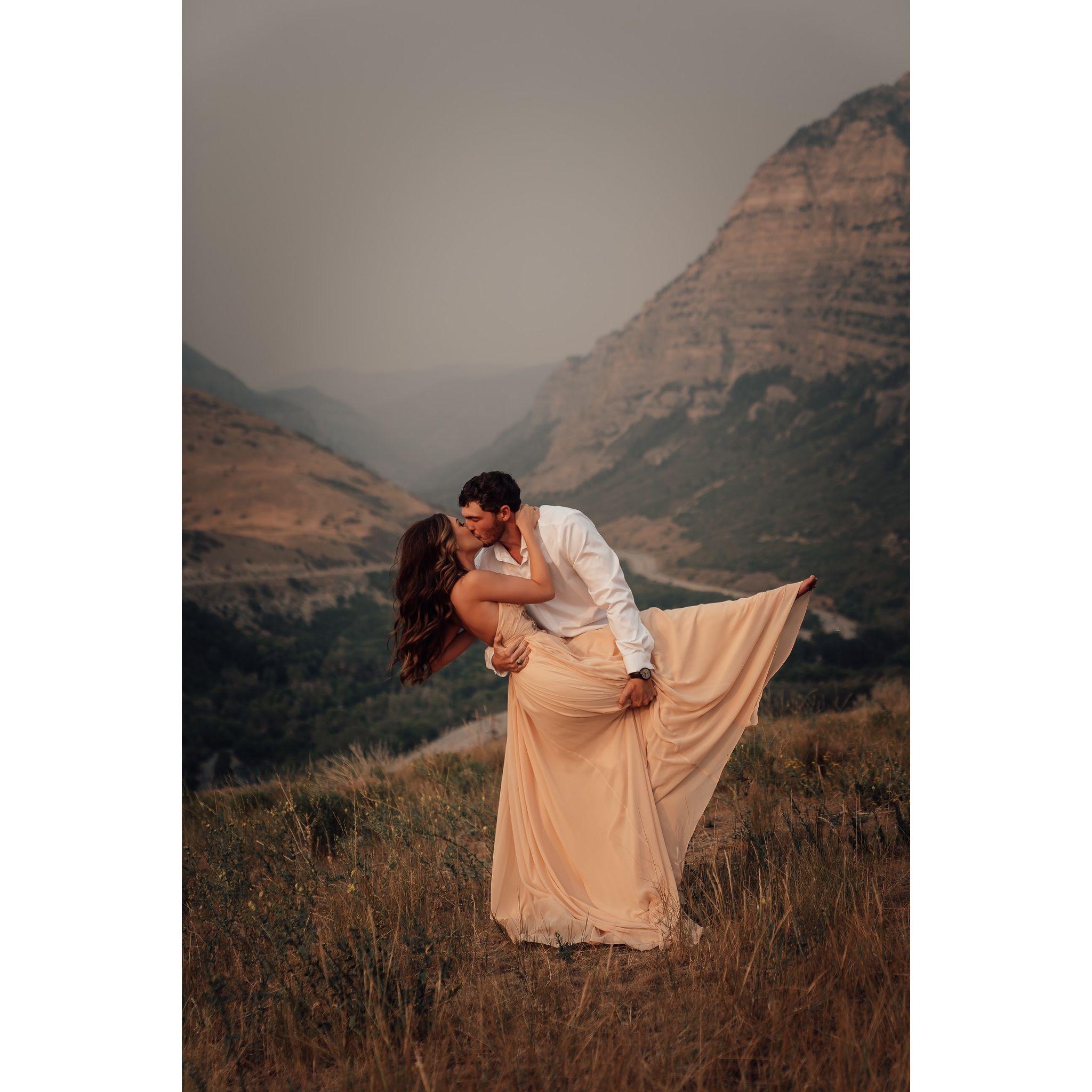 Everyone thought these were an engagement announcement, but just memories in Utah we will always cherish.