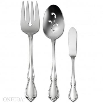Oneida Chateau 3 Piece Flatware Serving Set