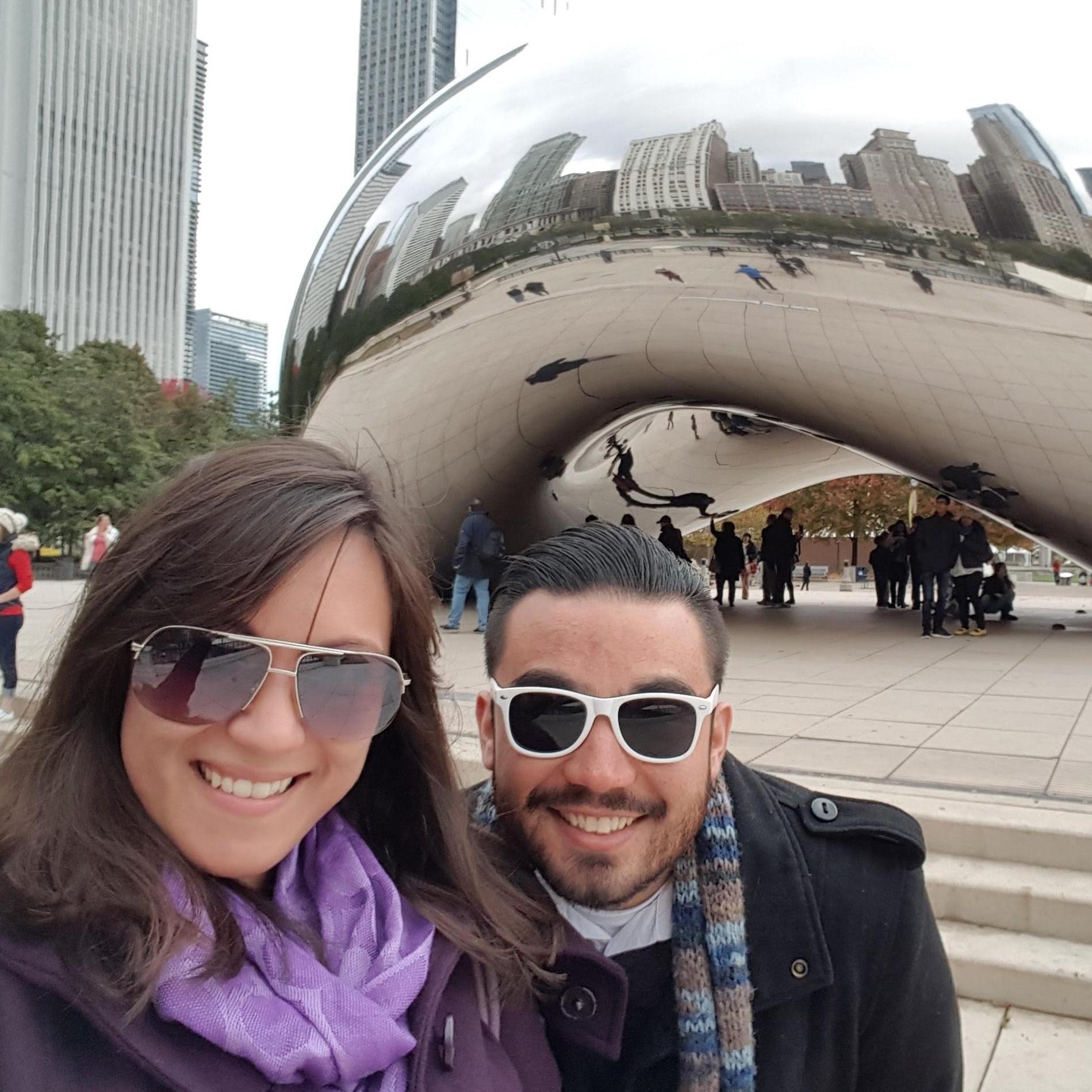 At the bean in 2015