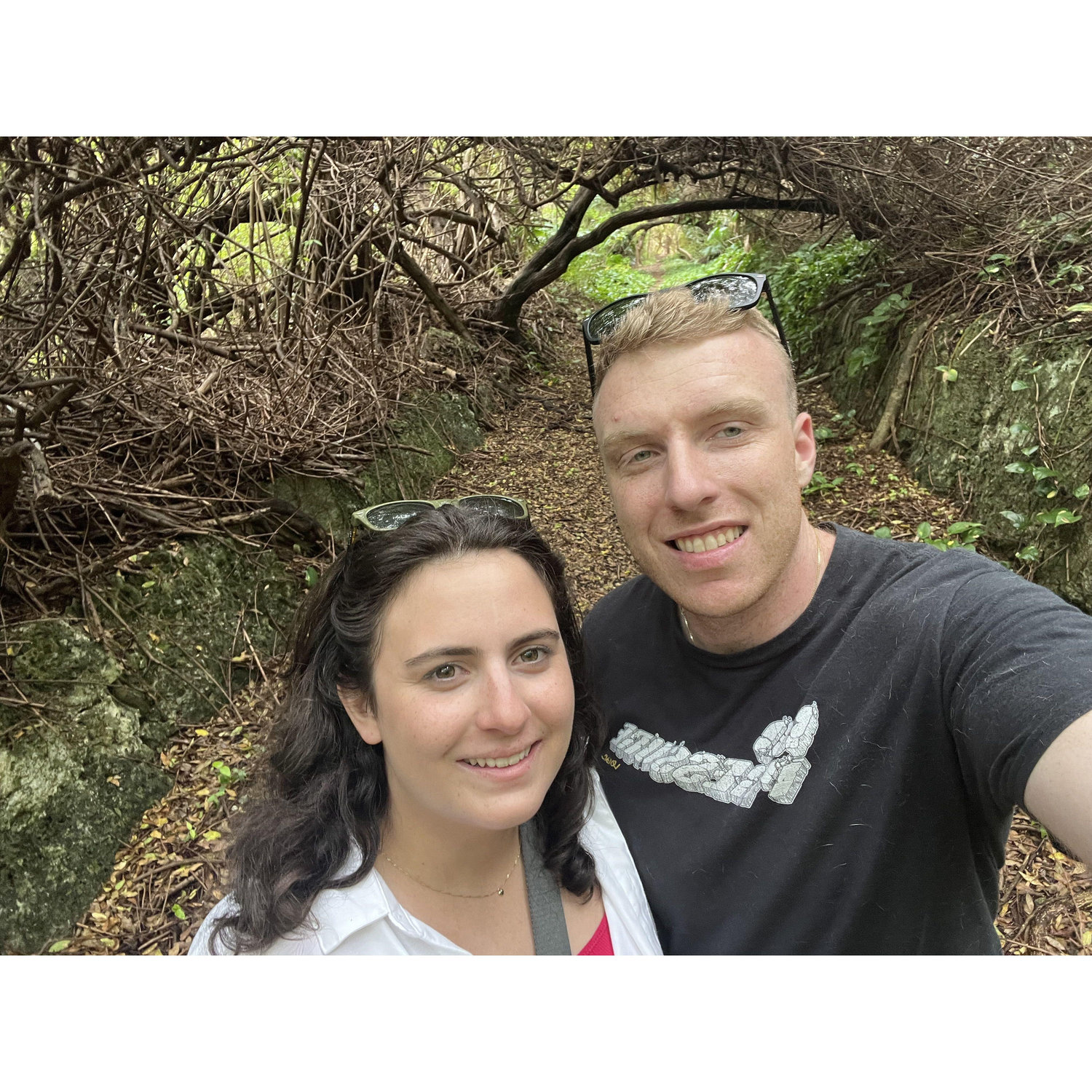 Andy's first trip to Bermuda!