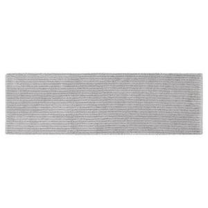 Garland Rug - Garland Sheridan Plush Washable Nylon Bath Runner - Platinum Gray (22"x60")