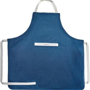 Caraway Apron - 100% Organic Cotton Apron - Blue